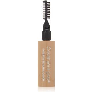 D?k din gr? totale pande ?jenbrynsegler og farve - lysebrun/blondine