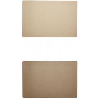 DACORE Dækkeserviet vendbar 30x45 cm - beige/taupe