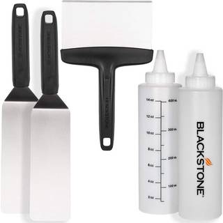 Blackstone Professional Grade Accessory Tool Kit (5 stykker) 16 oz flaske To spatuler chopper/skraber og en kogebog perfekt til madlavning indend