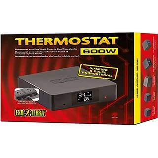Exoterra Termostat 600W med to stikkontakter - (225.0058)
