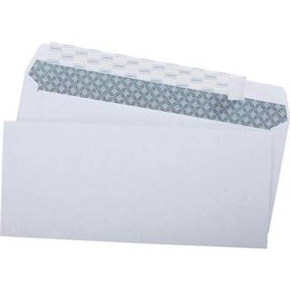 Staples 787385 EasyClose Security Tint #10 Konvolut 4-1/8-tommer x 9-1/2-tommer hvid 500/bx