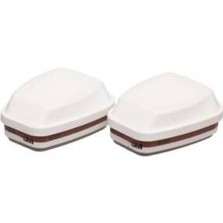 3M Filter 6095, A2P3R, kombifilter 2 Par/æske, 8 æske/krt -  til helmasker og halvmasker.