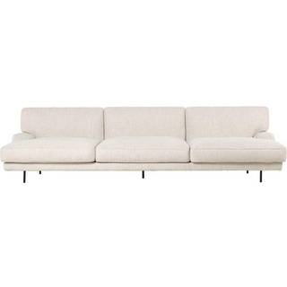 GUBI Flaneur Sofa 3 Seater Indianskop 15 Med Ben I Antik Messing
