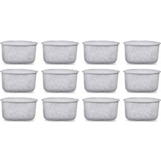 Nispira Activated Charcoal Water Filter Udskiftning for Braun Coffee Maker Brewer BRSC004. Til BrewSense Drip Model 12 Pack