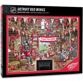 Youthefan NHL Detroit Red Wings Barnyard fans 500 st pussel