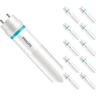Fordelspakke 10x Philips LED Lysrør T8 MASTER Value (EM/Mains) Ultra Output 15.5W 2500lm - 865 dagslys | 120cm - erstatter 36W