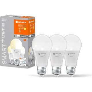 LEDVANCE SMART+ WiFi E27 Mat LED Pære 9W i 2700K (3-Pak)
