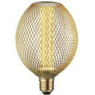 Paulmann LED MetallicGlow Globe Spiral E27 messing