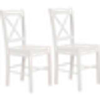 Chair Cross 2 Pakke Hvid