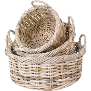 Kuta kurve med plastik indvendigt, kubu - 3 stk.