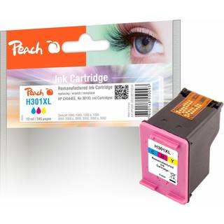 Peach Blækpatron svarer til HP 301XL Flere farver