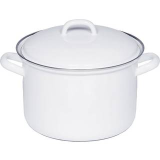 Riess Classic Weiß Fleischtopf 16 cm / 1,5 L - Emaille