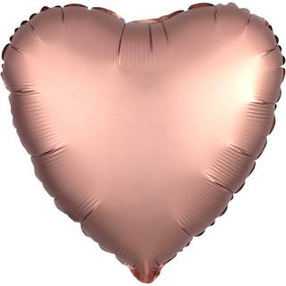 Herz Folienballon Rosegold