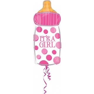Babyfläschchen Folienballon "It´s a Girl"