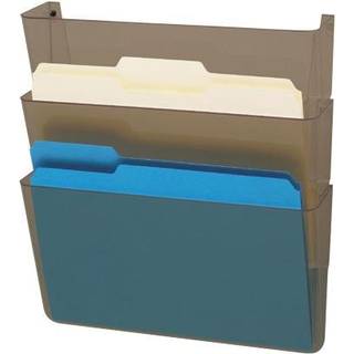 Deflecto 83602 Wall Files m/ hardware LTR 3-Pocket 13-tommer X4-tommer X7-tommer r?g
