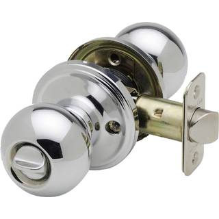 Copper Creek BK2030PS Ball Door Knob Privacy Funktion 1 Pakke poleret rustfri