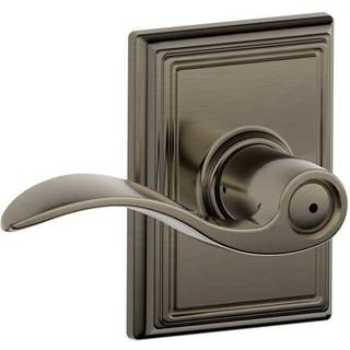 Schlage F40ACC620add Addison Collection Accent Privacy Lever Antik tin