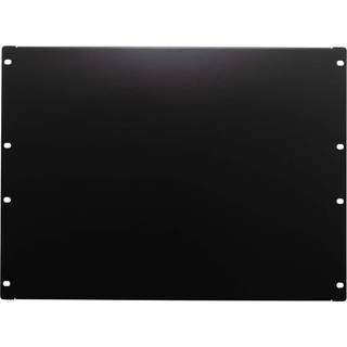 NavePoint 8U Blank Rack Mount Panel Spacer til 19-tommer Server Network Rack kabinet eller skab sort