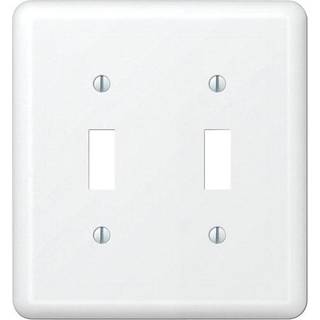 Wallplt Whte Steel 2t (pakke af 1)