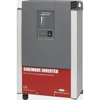 Inverter / vekselretter TBS Powersine, ren sinuskurve, 12 V - 230 V, 850 W