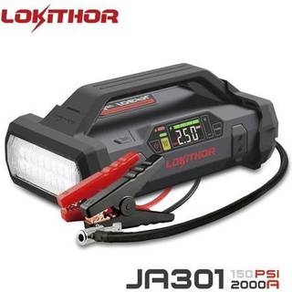 powerbank - Lokithor JA301, 2000A, Kompressor 10-150 PSI