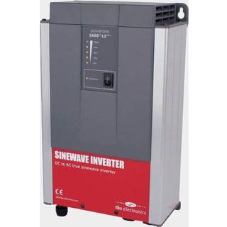 Inverter / vekselretter TBS Powersine, ren sinuskurve, 12 V - 230 V, 1300 W
