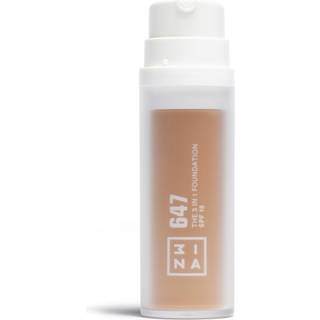 3INA The 3 in 1 Foundation SPF 15 Flydende foundation - Lysebrun