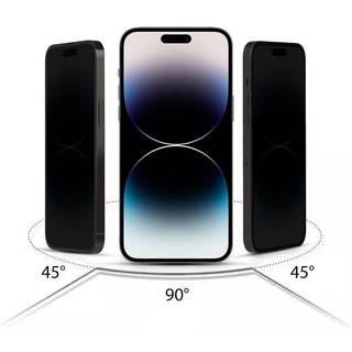iPhone 14 Pro Hofi Glass Pro+ Skærmbeskyttelse m. Privacy Funktion - Case Friendly - Gennemsigtig