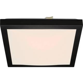 LED-loftlampe Fledo, 3.000 K, sort/hvid