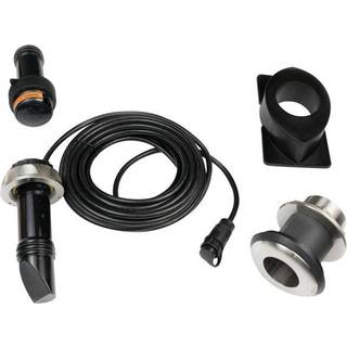 Ekkolodstransducer B&G ForwardScan, gennem skroget