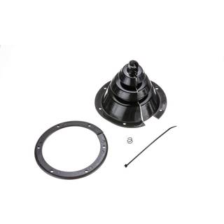 Tætningsbælg båd Attwood Universal Black Rubber Motor Well Boot Kit, 4", Ø127 mm