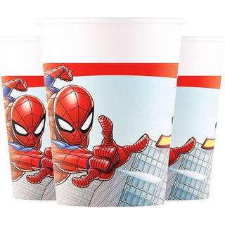 Spider Man papkrus 8 stk.
