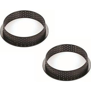 Tarte Ring Round Ø150mm - 2 stk. Bageringe, Silikomart Professional