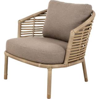 Cane-Line - Sense Loungefåtölj - Udendørs lænestole - Foersom & Hiort-Lorenzen MDD - Naturmateriale/Tekstilmateriale