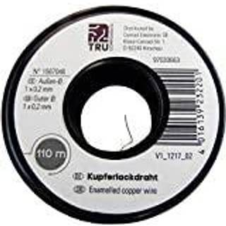 TRU COMPONENTS Lakeret kobbertråd Udvendig diameter
