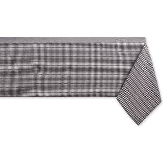 Black Farmhouse Gingham Tablecoth 60x120