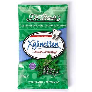 Xylitol Pastiller Dr. Bauer´s Xylinetten 60g PEPPERMINT