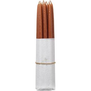 Broste Copenhagen Broste Copenhagen dyppede antiklys 10-pak Terracotta