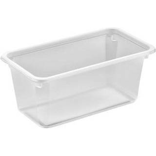 Plastbakke Klar 1 rum, 512 stk Kageboks 179x98x75 mm PP