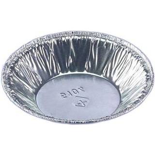 Aluminiumsform til tærte og muffins rund 5104 35ml Ø77 x 14mm sølv