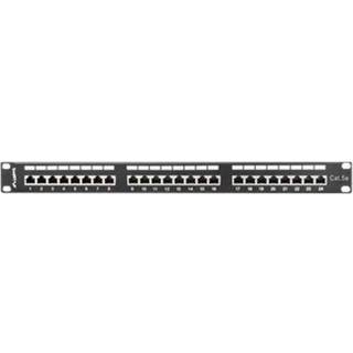 Lanberg PPS5-1024-B - patch panel - 1U - 19"