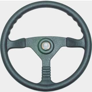 Bådrat motorbåd Dometic Champion, plast, Ø340 mm, med nav, passer 3/4" (19 mm) rataksel, sort