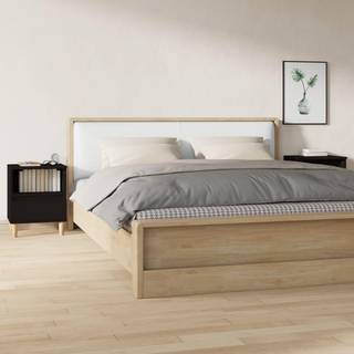 Sengebord 40X35X50 Cm - 2 / Sort