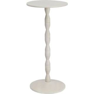 Design House Stockholm Pedestal Sidebord t - Sidebord & Aflastningsbord Eg Hvid - 2811-0100