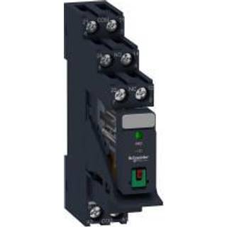 Rxg Relæ M/Sokkel+Led+Test 2C/O 24Vac Schneider Electric