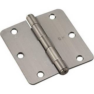 Richelieu 2821anb videre (2-pakning) 3 1/2-tommer (89 mm) Fuld mortise r?v h?ngsel til indvendig d?r 1/4-tommer radius Antik nikkel finish