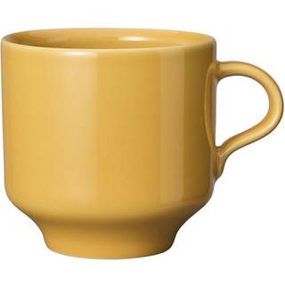 Rörstrand Höganäs Keramik Daga Krus 30 Cl Okkergult - Kaffekopper Stentøj Ochre - 1065838