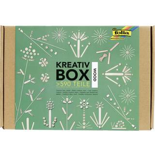 Folia Kreativ Box hobbysæt med 590 trædele