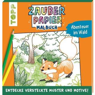 Zauberpapier Malbuch Wald