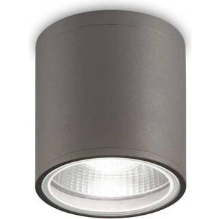 Ideal Lux loftlampe Gun, antracit, aluminium, IP44, GU10